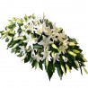 Aranjament funerar capac sicriu Crini imperiali