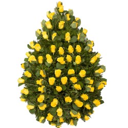 Coroana funerara Trandafiri...