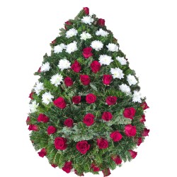 Coroana funerara varf de...