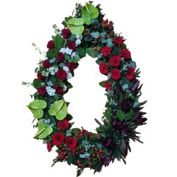 Coroana funerara lacrima cu...