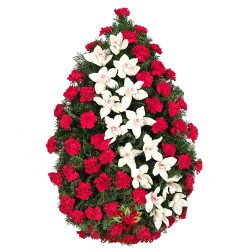 Coroana funerara Garoafe si...