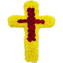 Aranjament funerar cruce...