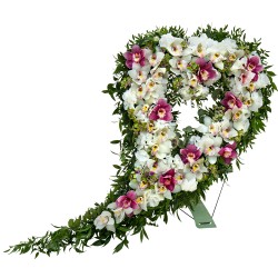 Aranjament funerar inima cu...