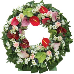 Aranjament funerar rotund...
